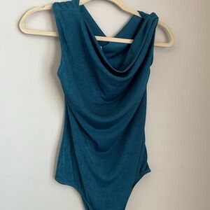 Heartloom morisette bodysuit TEAL